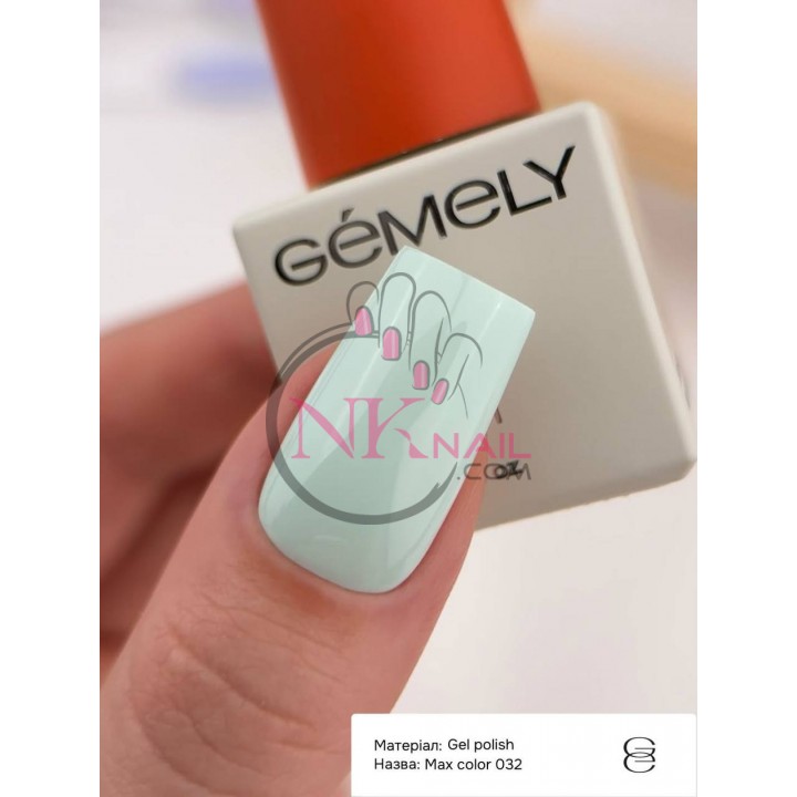 Гель-лак Gemely Max color №32, 10 мл TPO free